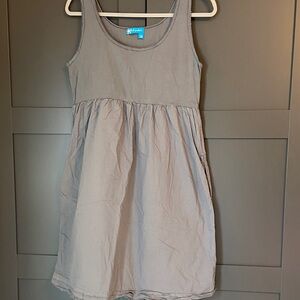 Gray Sleeveless Dress